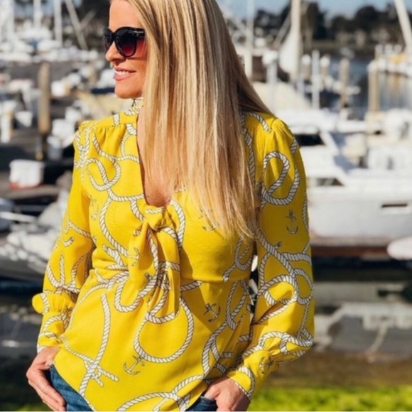 Cabi Coral Reef Blouse - Picture 1 of 9